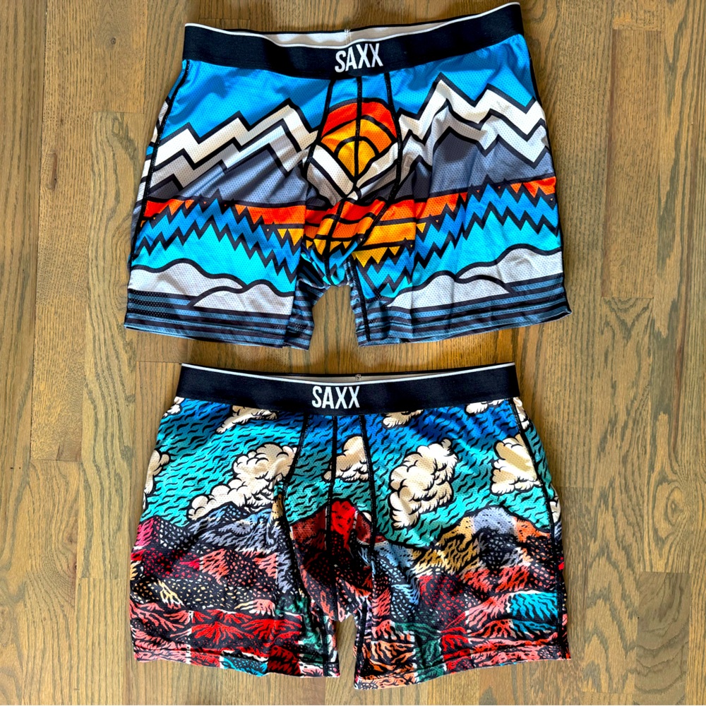 Saxx. Men’s Large. Volt. Two pairs.